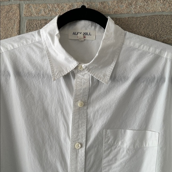 Alex Mill Mill Shirt In Cotton Poplin Classic Button Down Casual size M - Picture 3 of 7